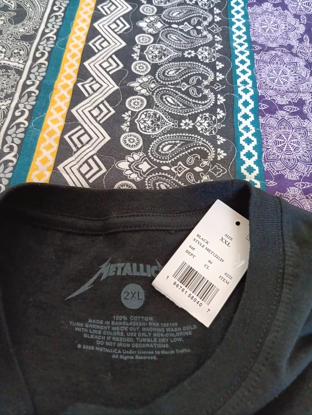 Metallica And Justice For All T-Shirt - Picture 6 of 9
